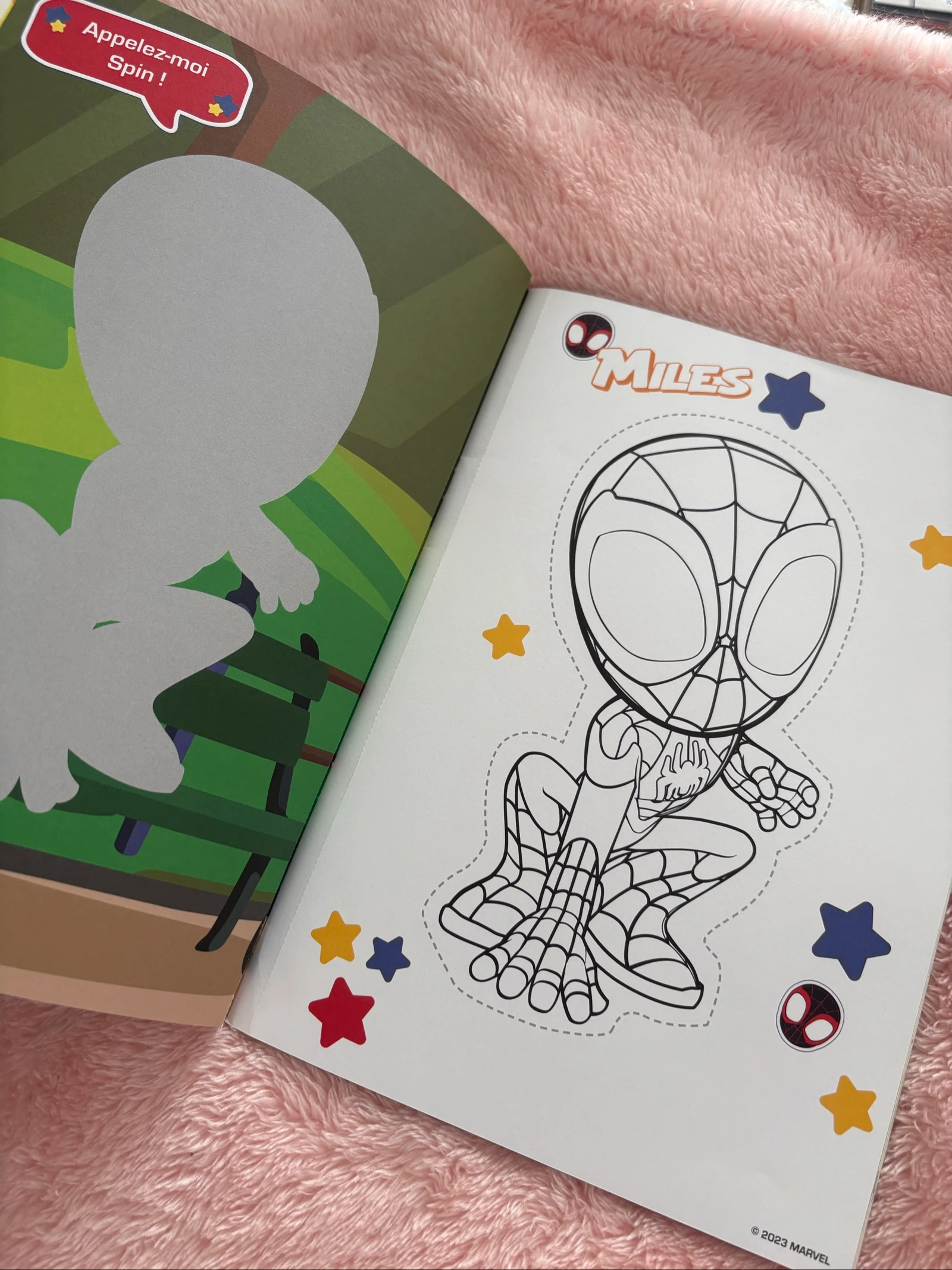 Lote de 4 livros de atividades e colorir (Spidey, Minnie, Piratas, Animais marinhos) – photo 6